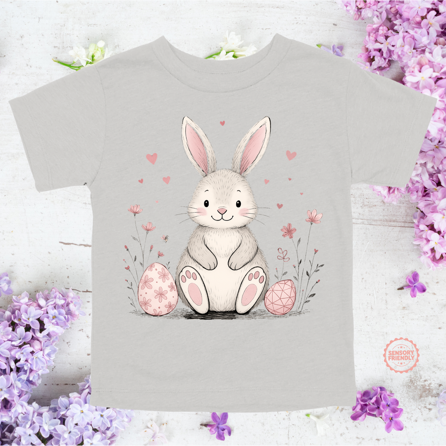 Blushing Bunny & Blooms
