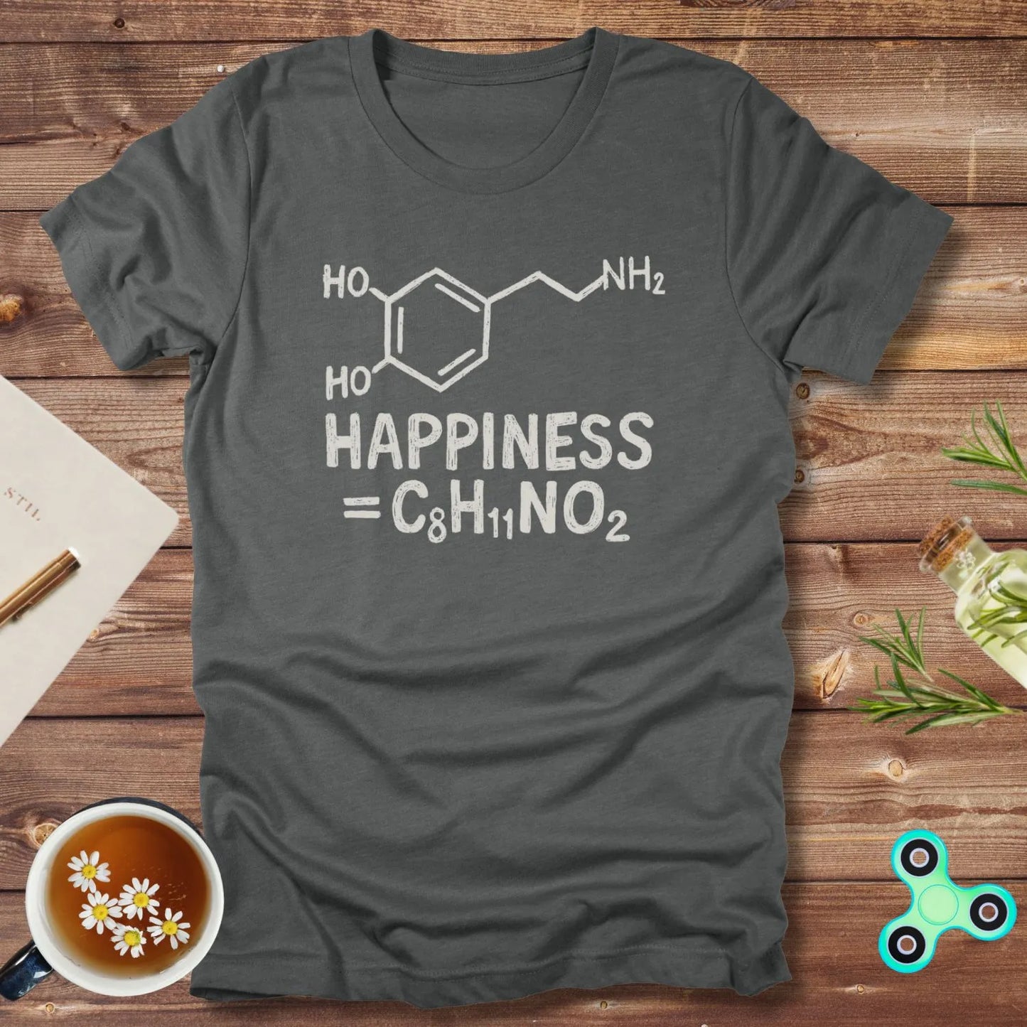 Happiness = C₈H₁₁NO₂