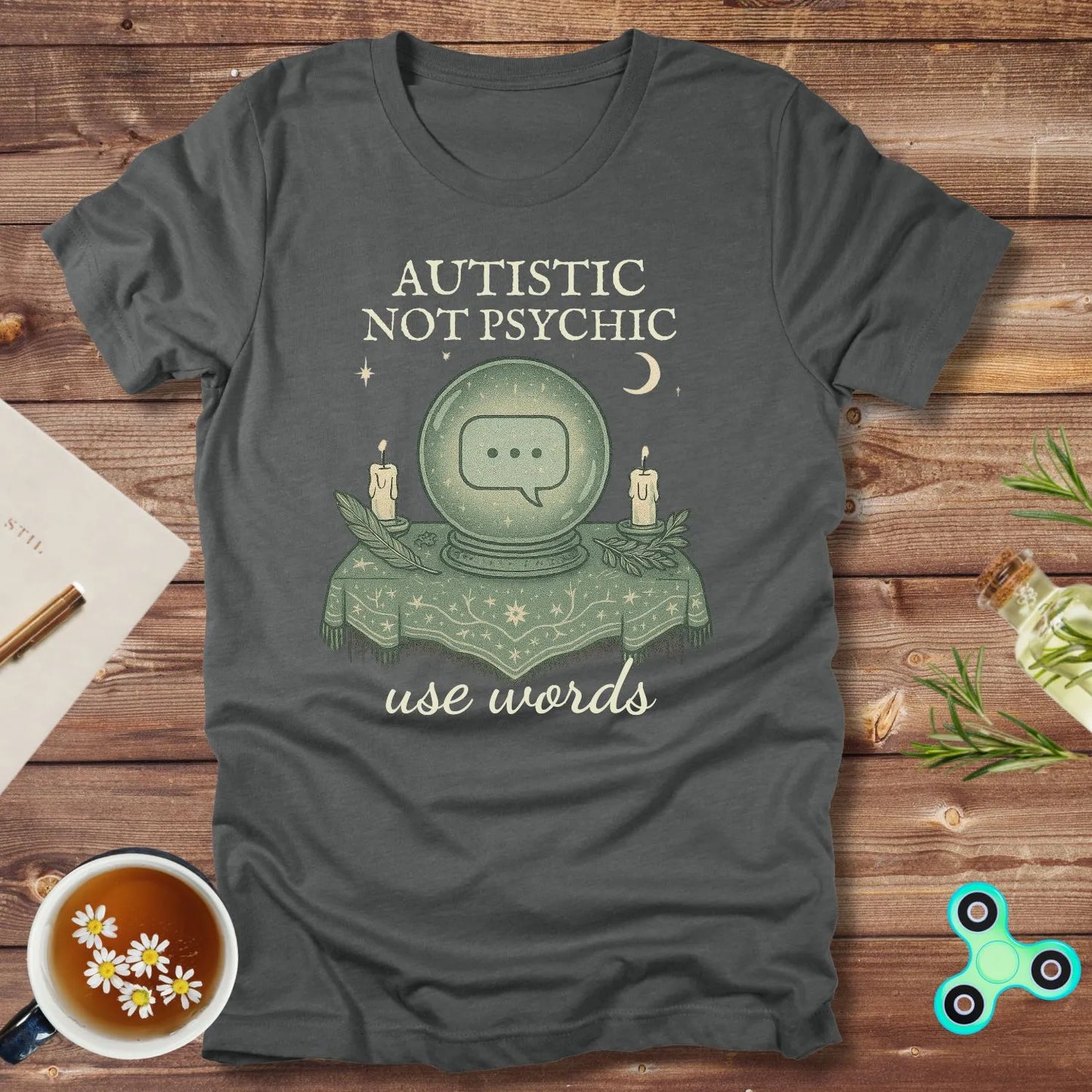 Autistic, Not Psychic