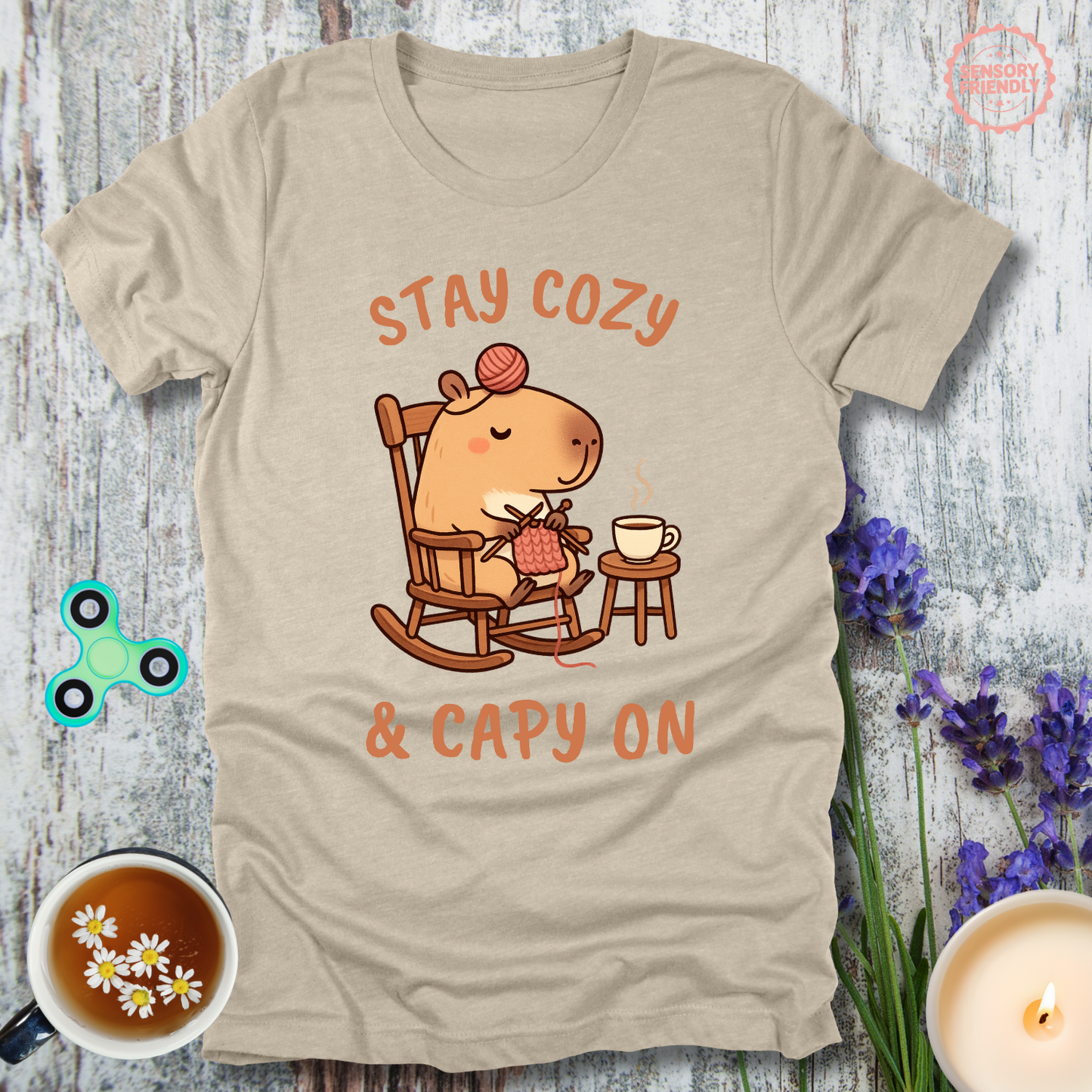 Stay Cozy and Capy On - Adult