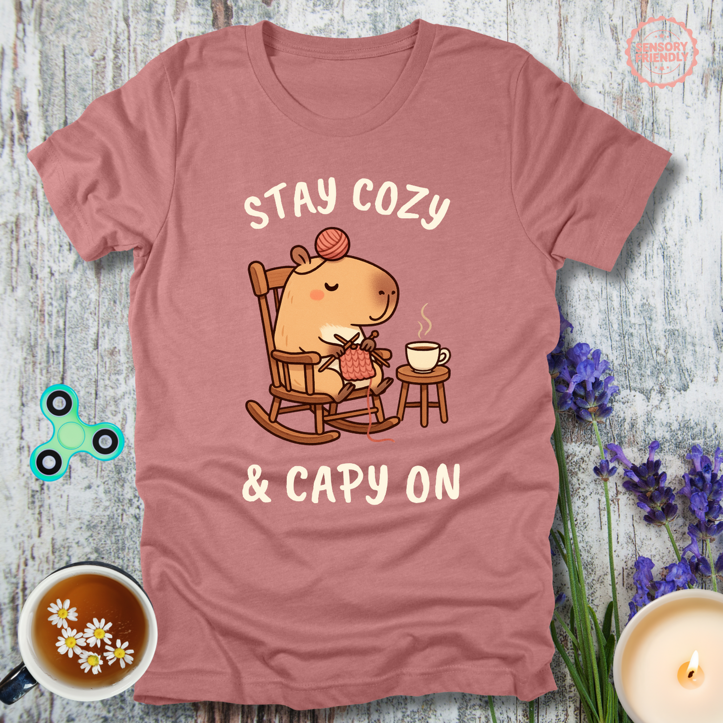 Stay Cozy and Capy On - Adult