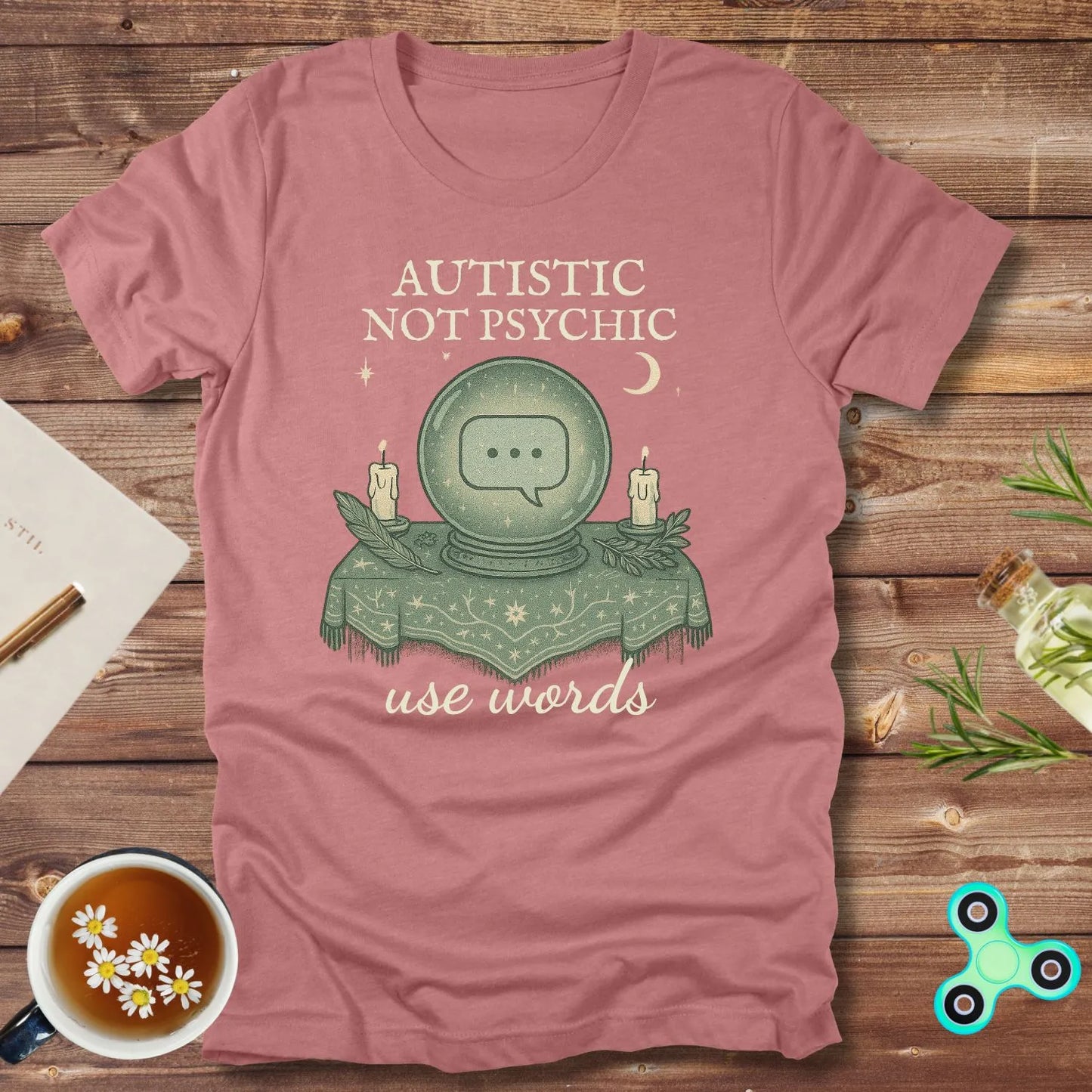 Autistic, Not Psychic