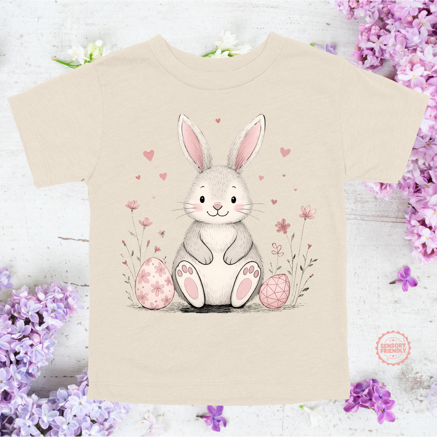 Blushing Bunny & Blooms