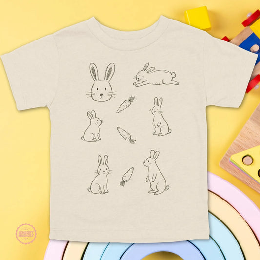 Little Sketch Rabbits - Youth