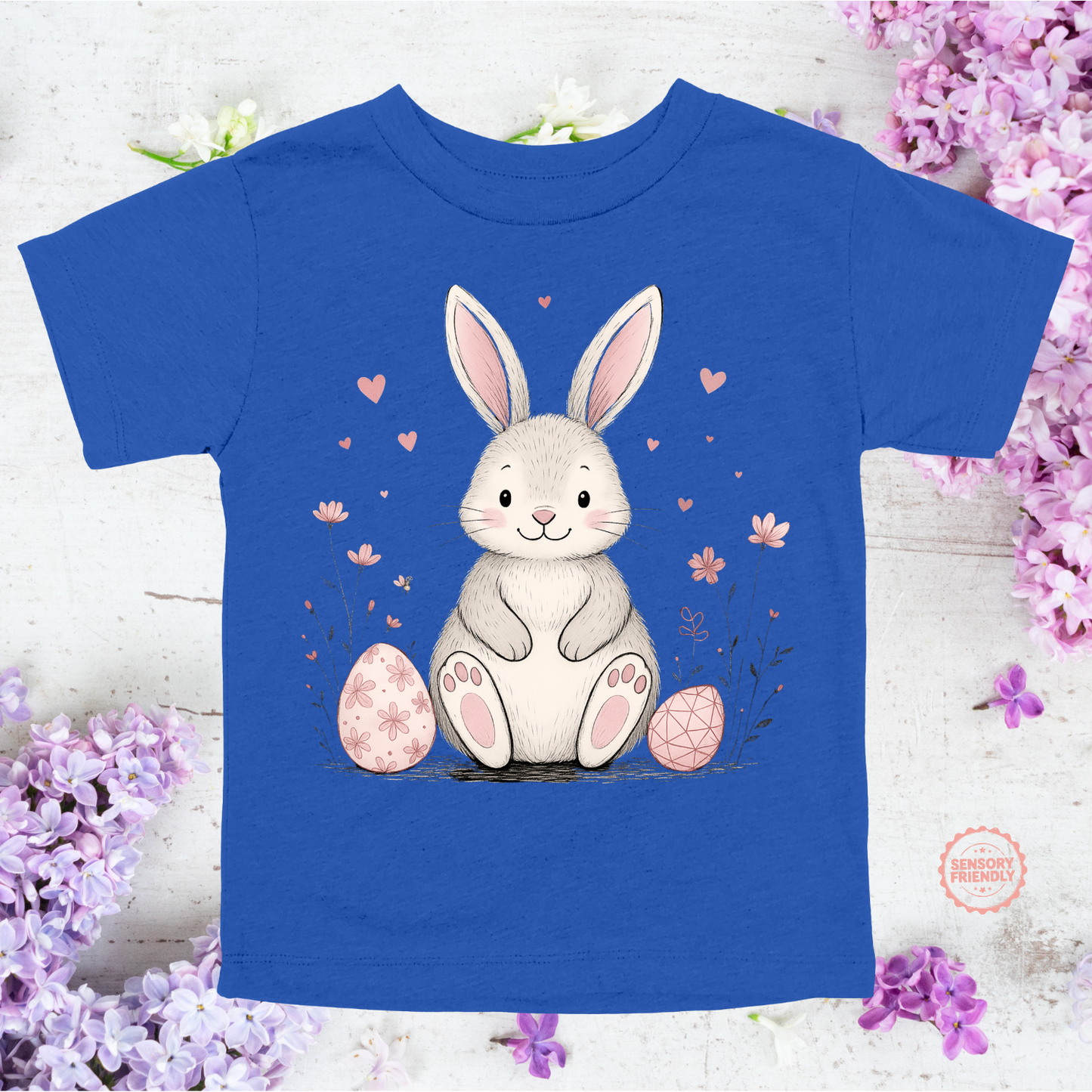 Blushing Bunny & Blooms