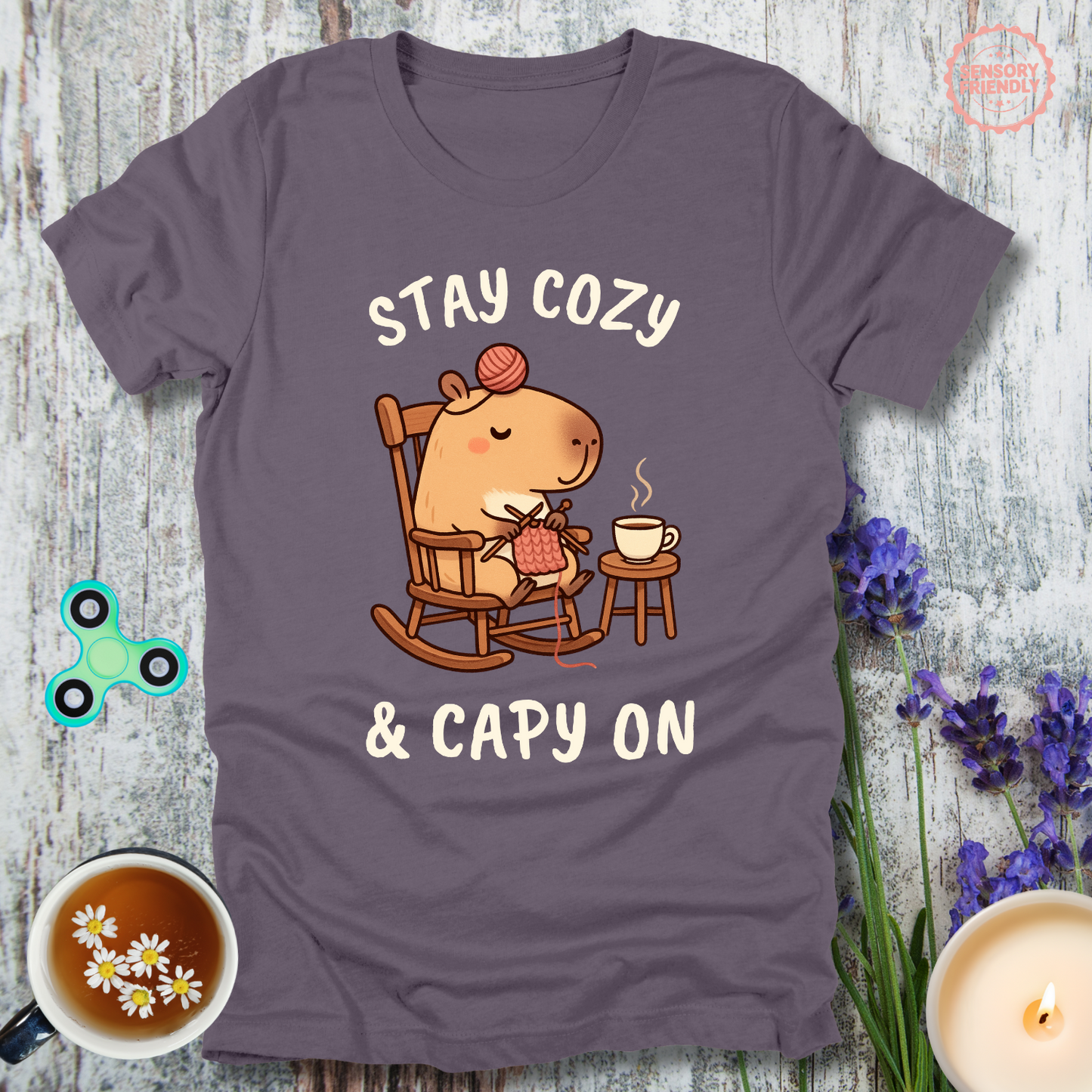 Stay Cozy and Capy On - Adult
