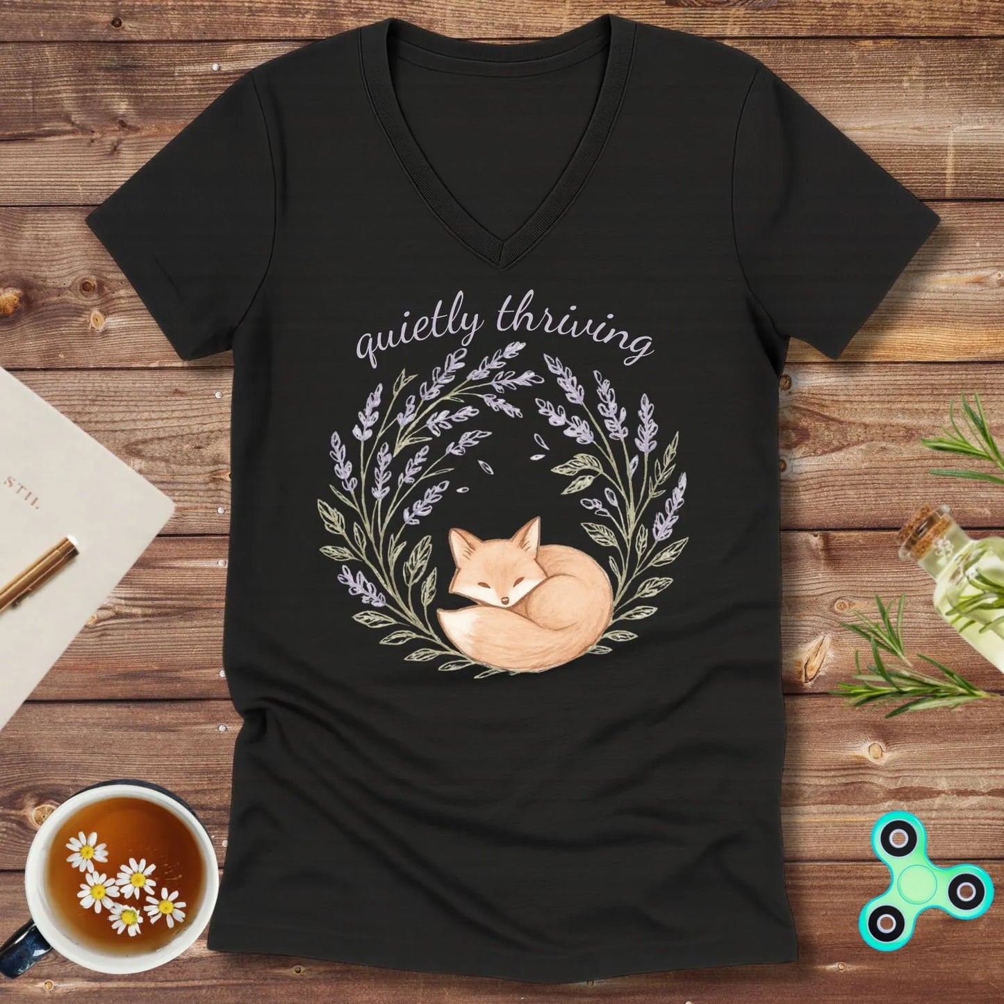 Quietly Thriving V-Neck