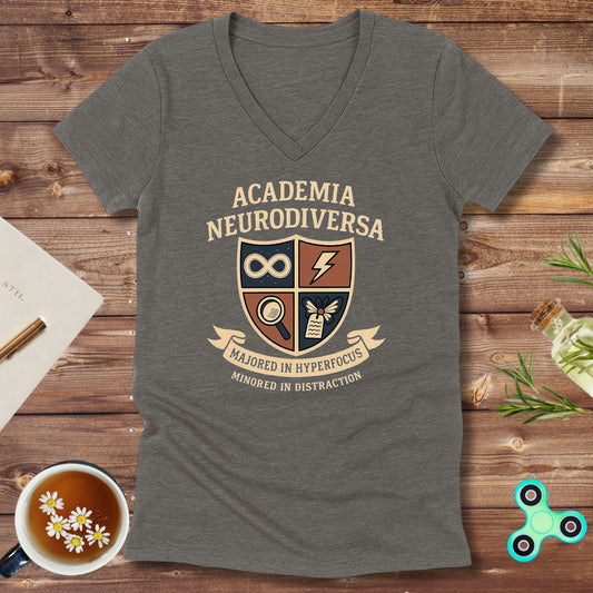 Academia Neurodiversa V-Neck