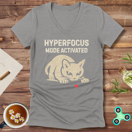 Hyperfocus Mode Activated V-Neck