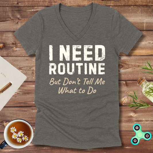 I Need Routine V-neck