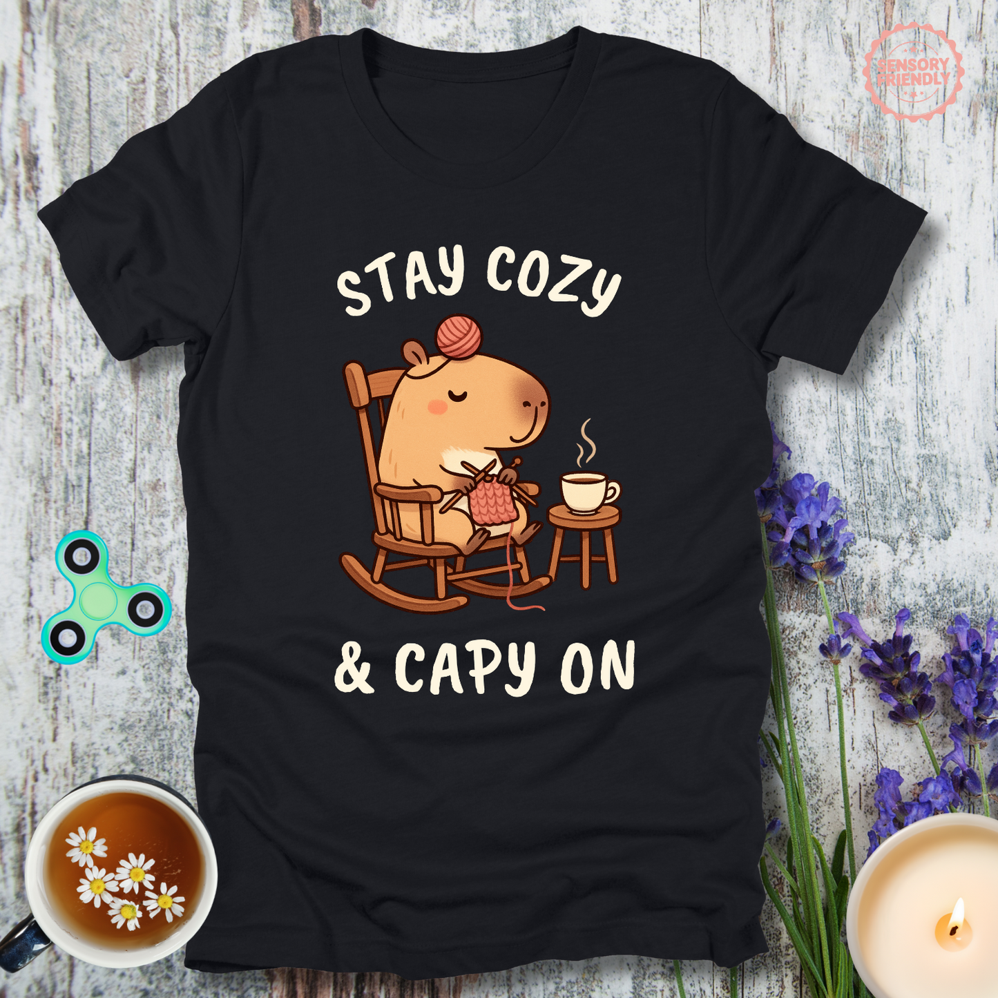 Stay Cozy and Capy On - Adult