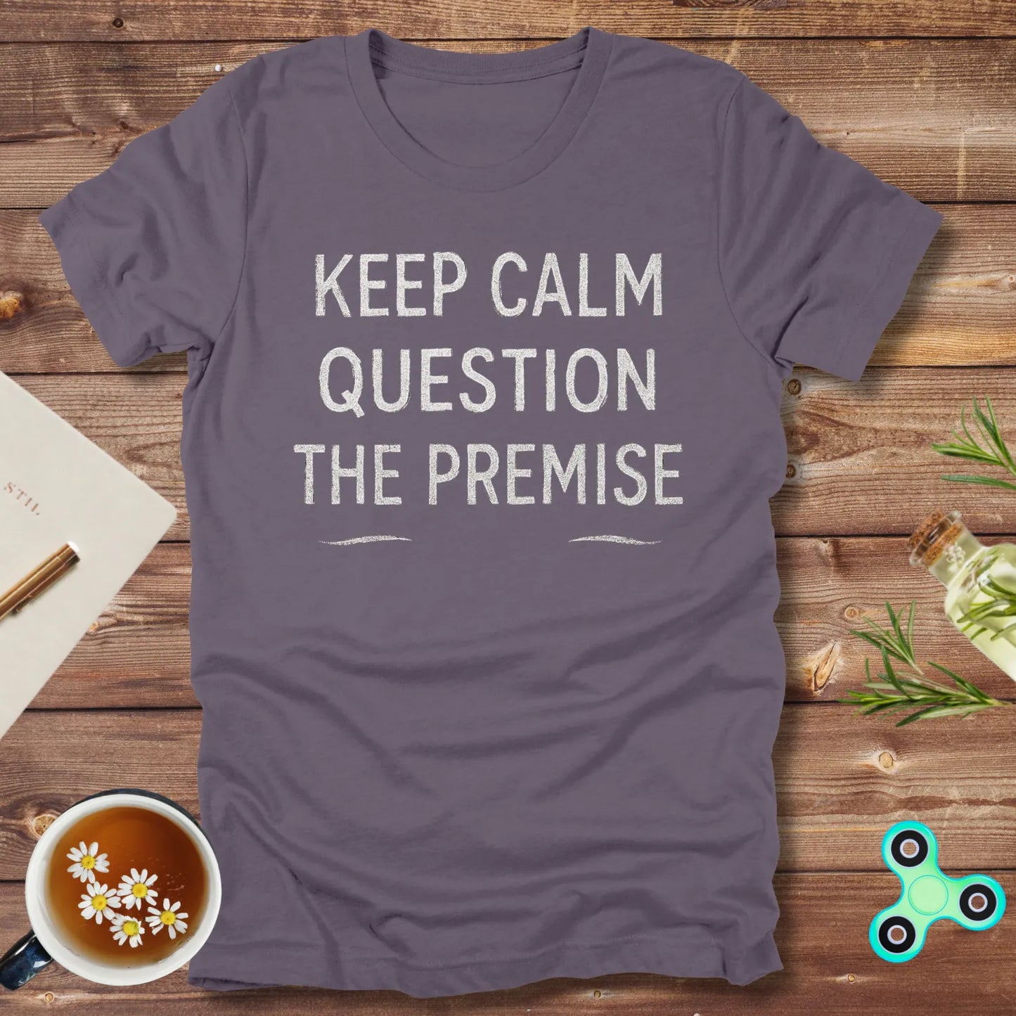 Keep Calm & Question the Premise