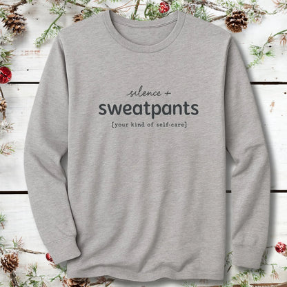 Silent + Sweatpants Long Sleeve