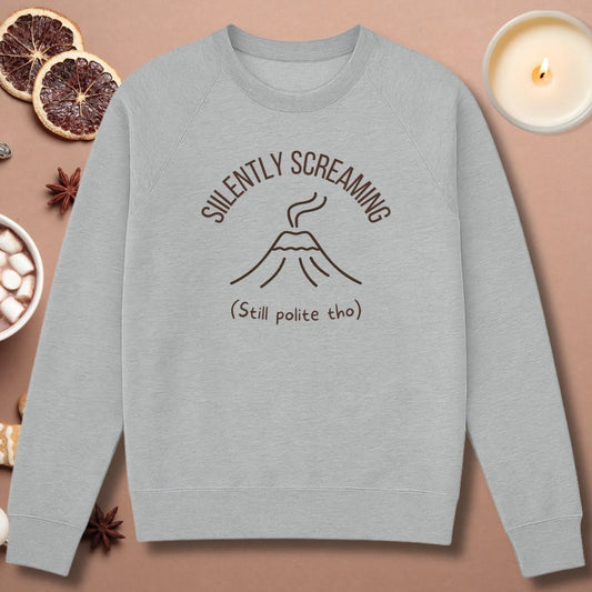 Silently Screaming Sweatshirt