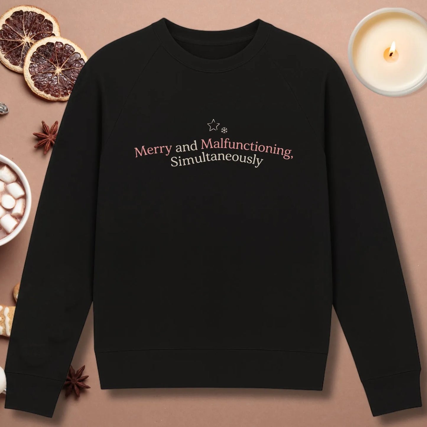 Merry and Malfunctioning Sweatshirt