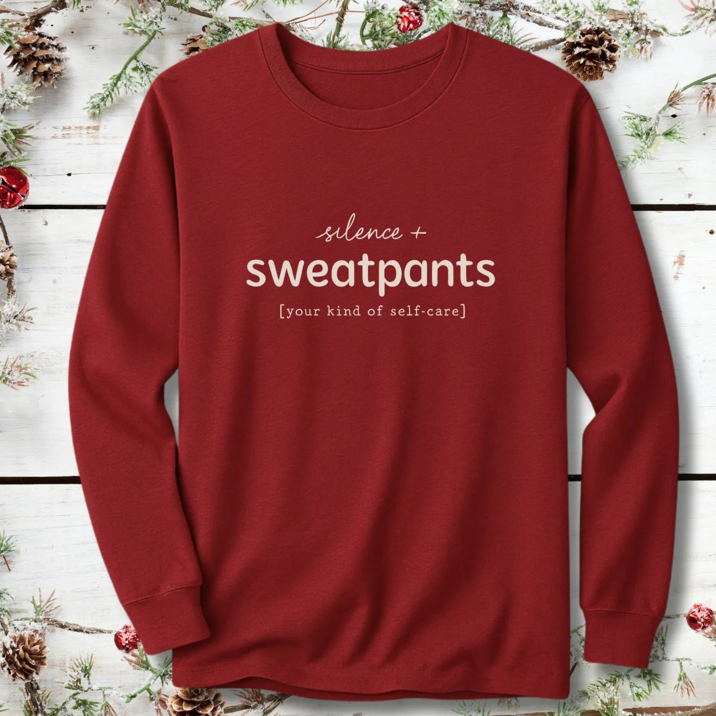 Silent + Sweatpants Long Sleeve