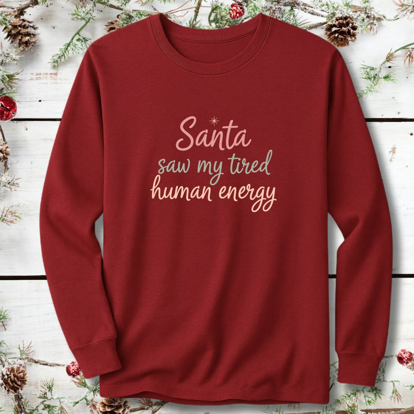 Santa Saw Long Sleeve