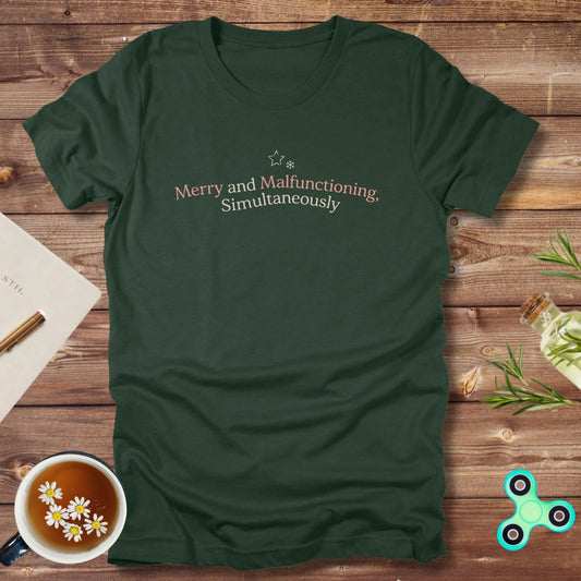 Merry and Malfunctioning Tee