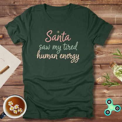Santa Saw Tee
