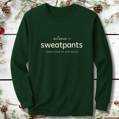 Silent + Sweatpants Long Sleeve