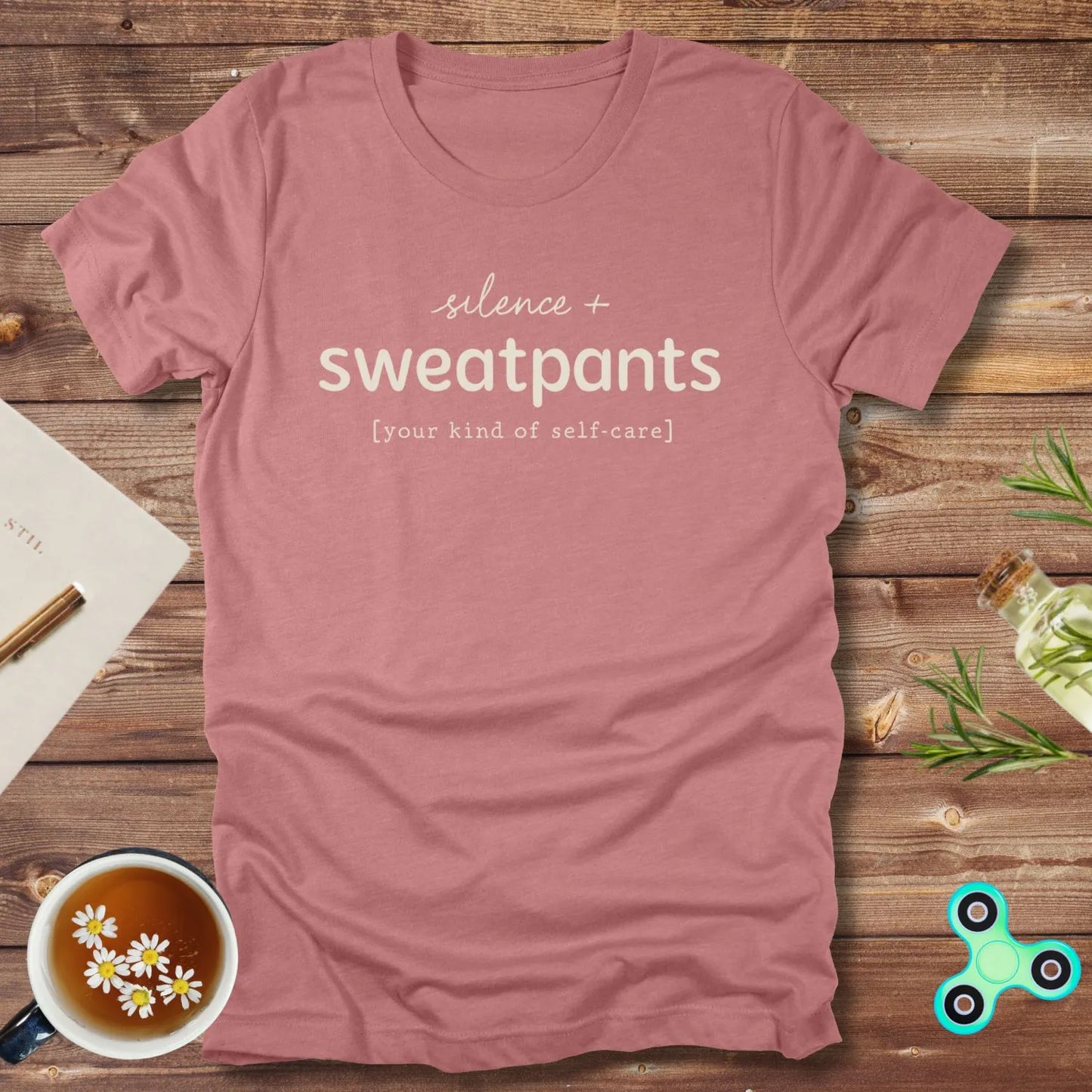 Silent + Sweatpants Tee