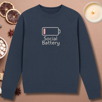 Social Battery Low Sweatshirt