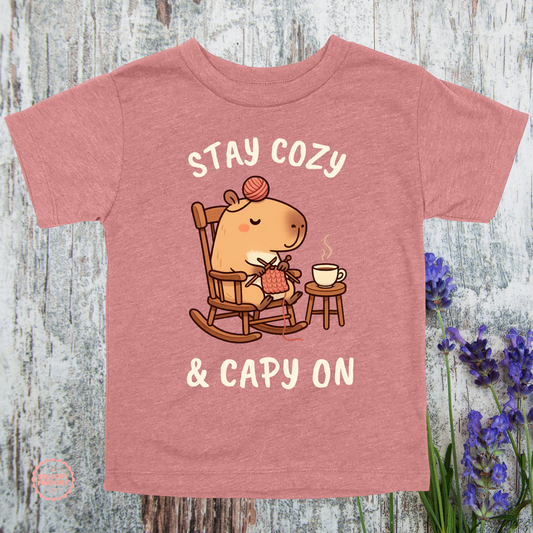 Stay Cozy & Capy On - Youth