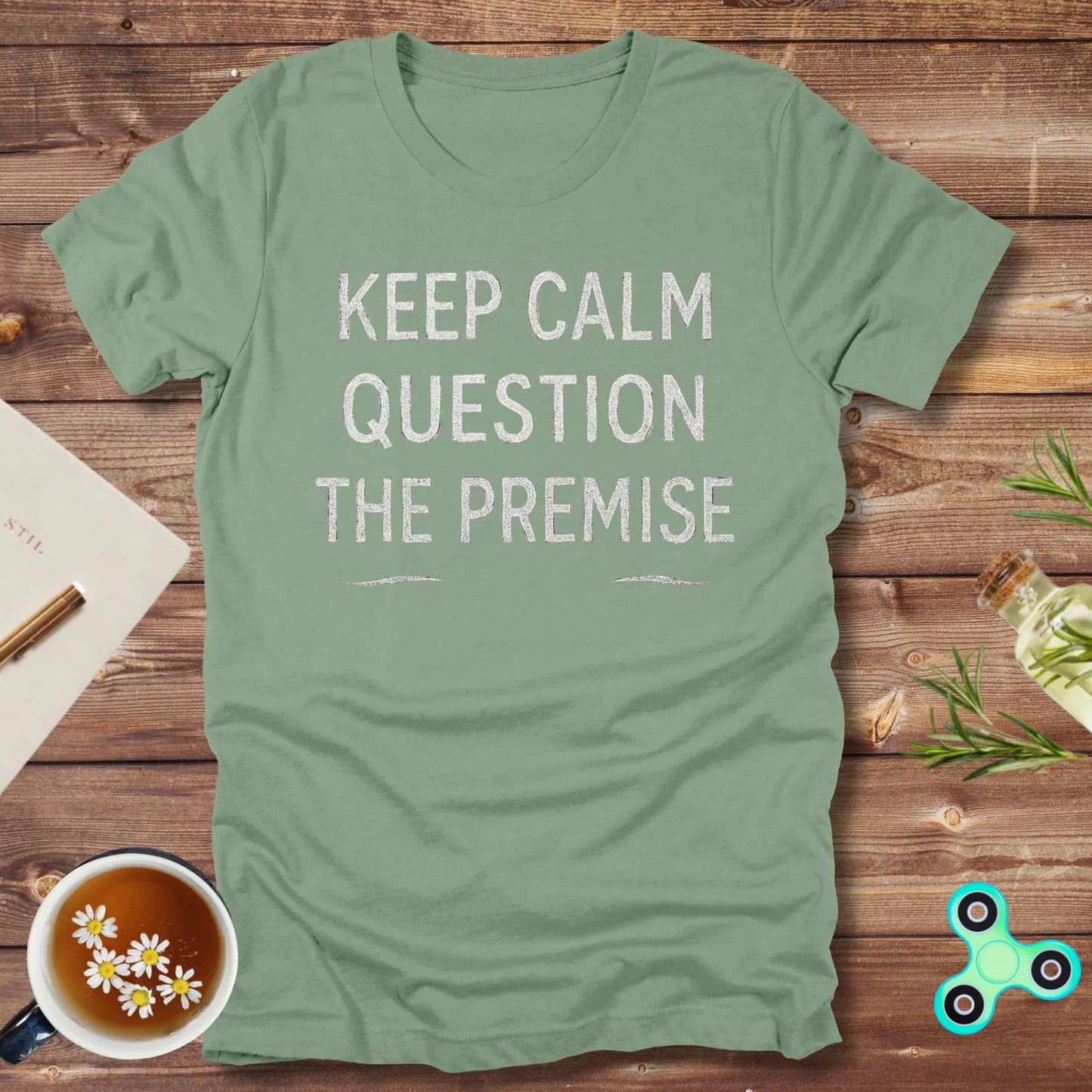 Keep Calm & Question the Premise