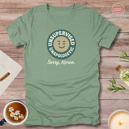 Unsupervised & Unapologetic Badge- Adult