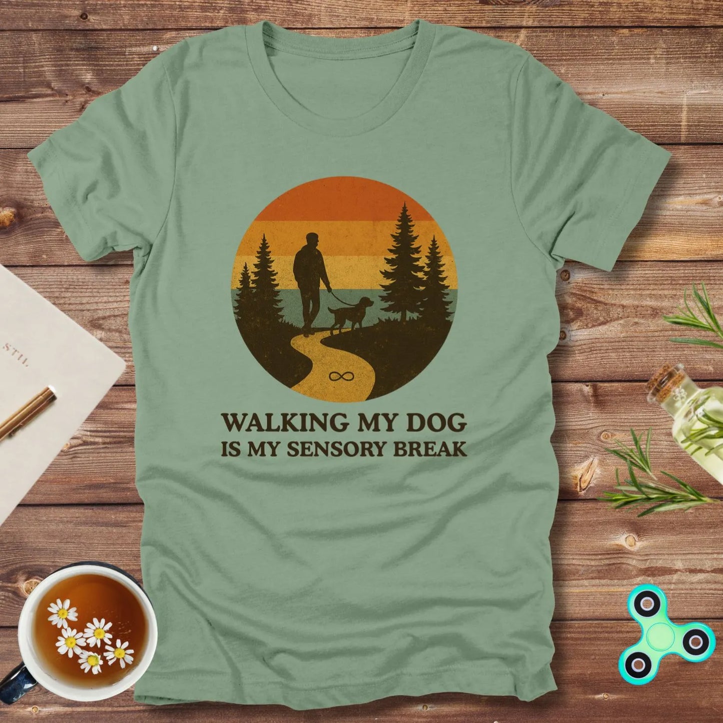 Walking My Dog is My Sensory Break