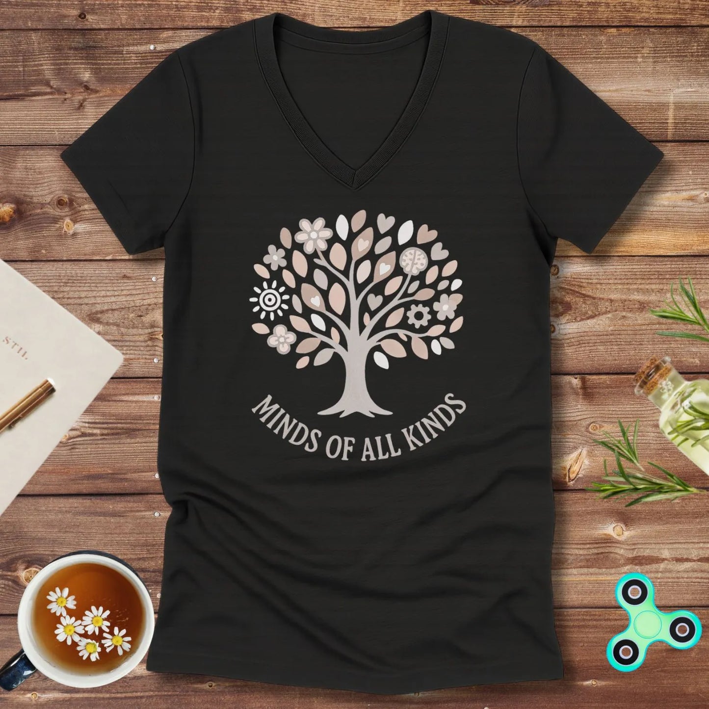 Minds of All Kinds V-Neck