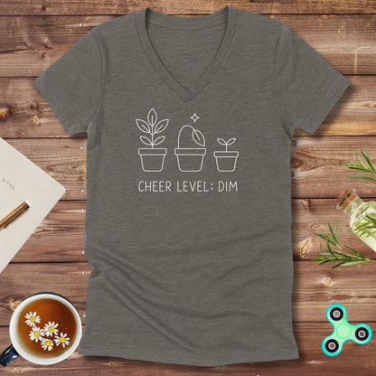 Cheer Level Dim V-Neck