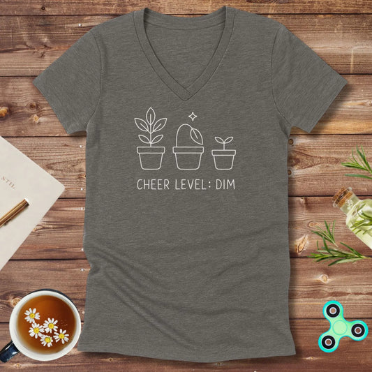 Cheer Level Dim V-Neck