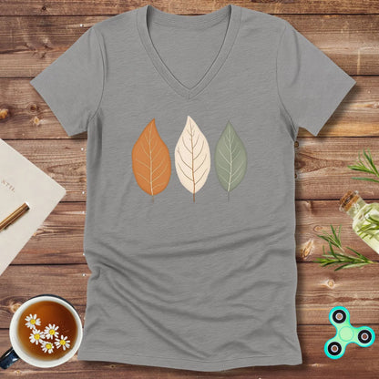 Leaf Trio V-Neck