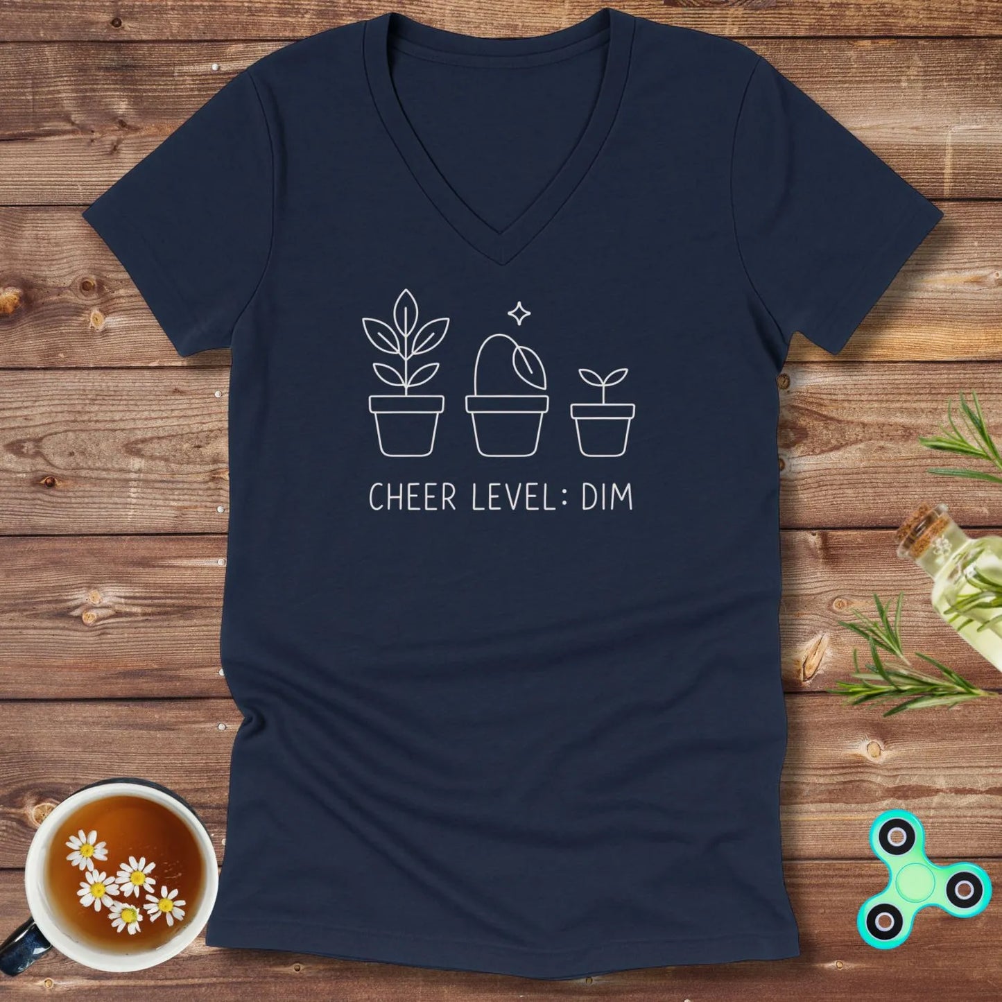 Cheer Level Dim V-Neck