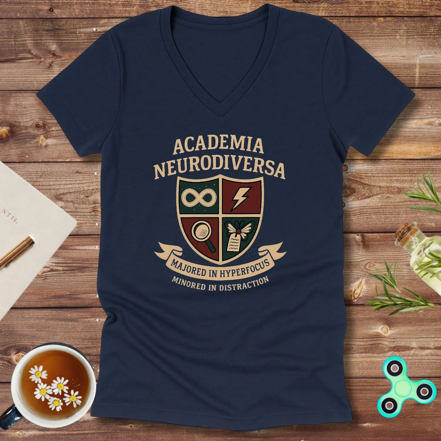 Academia Neurodiversa V-Neck