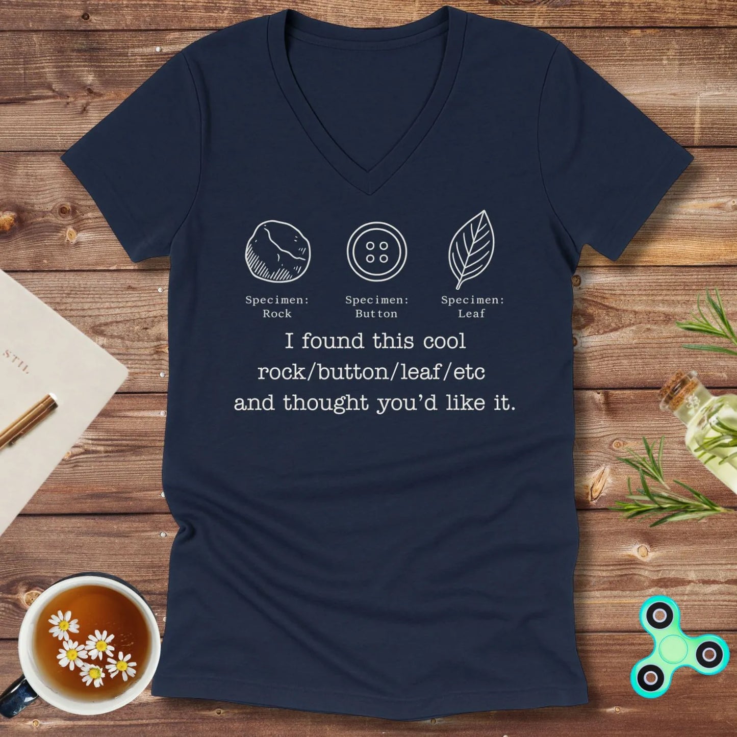 I Found This Cool X V-Neck