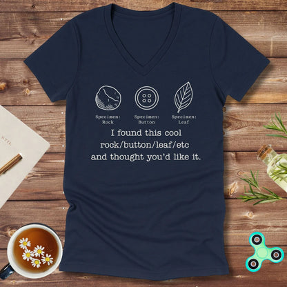 I Found This Cool X V-Neck