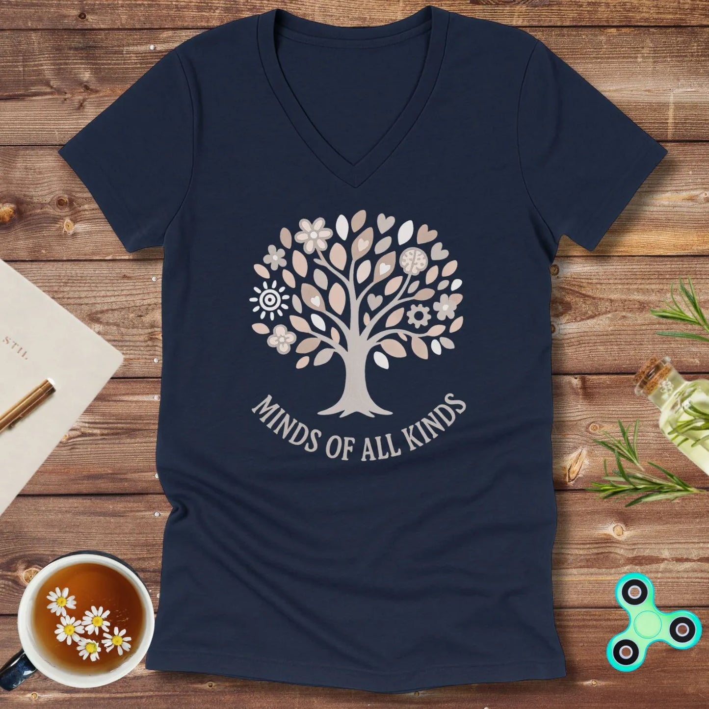 Minds of All Kinds V-Neck