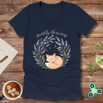 Quietly Thriving V-Neck