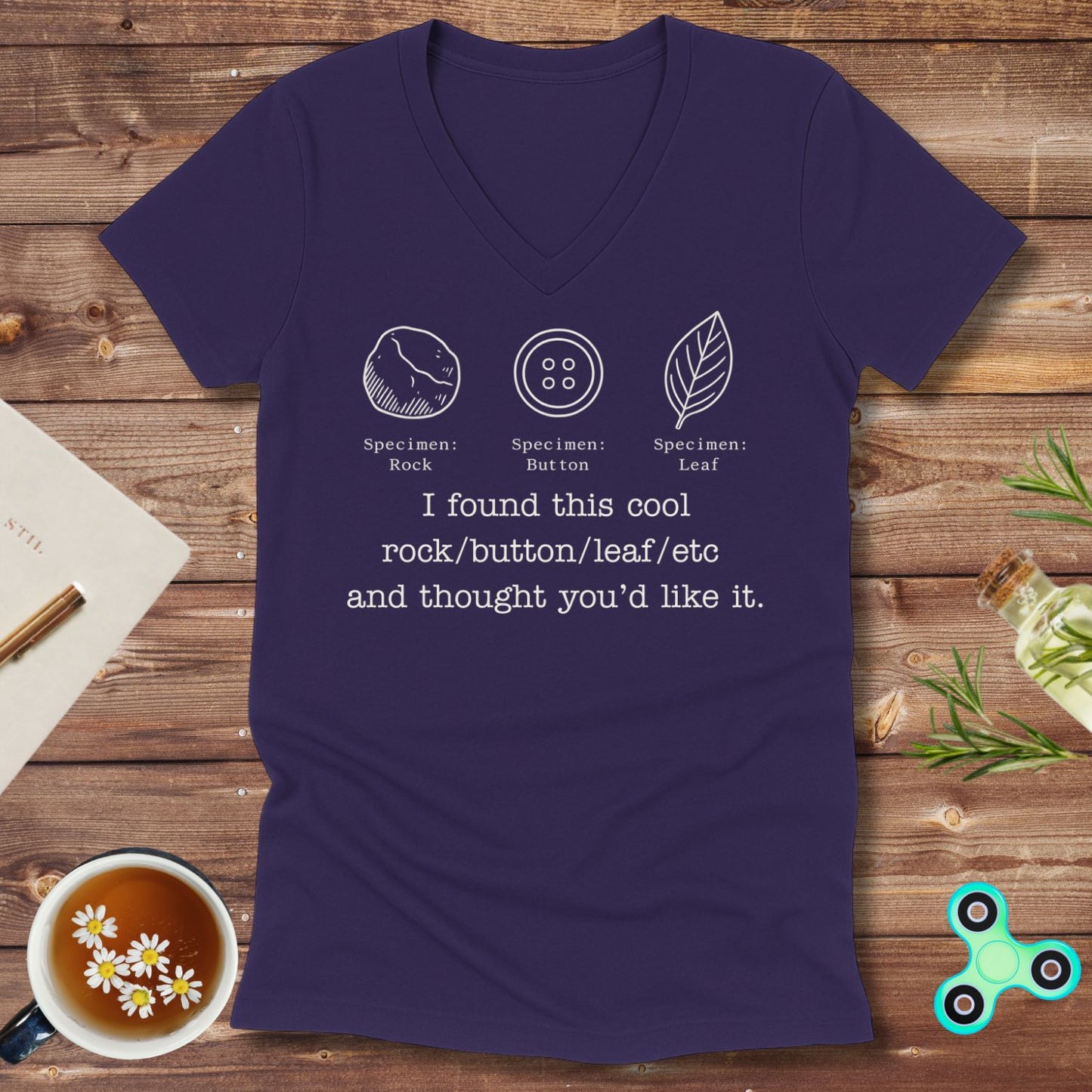 I Found This Cool X V-Neck