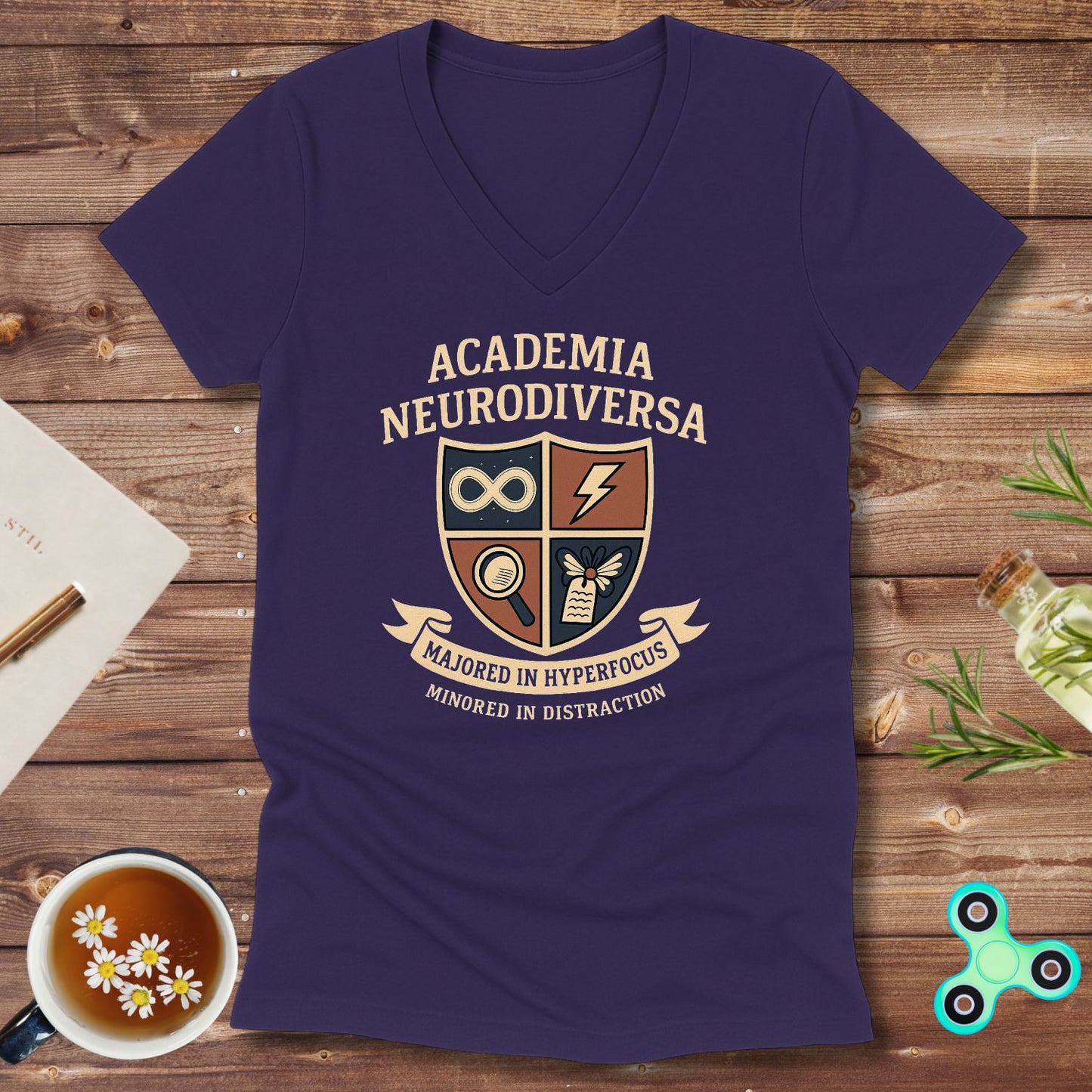 Academia Neurodiversa V-Neck