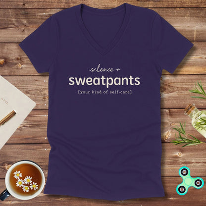 Silent + Sweatpants V-Neck