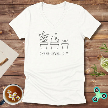 Cheer Level Dim V-Neck