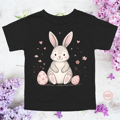 Blushing Bunny & Blooms