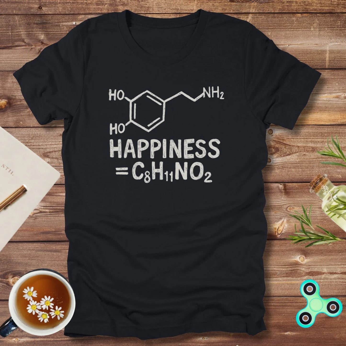 Happiness = C₈H₁₁NO₂