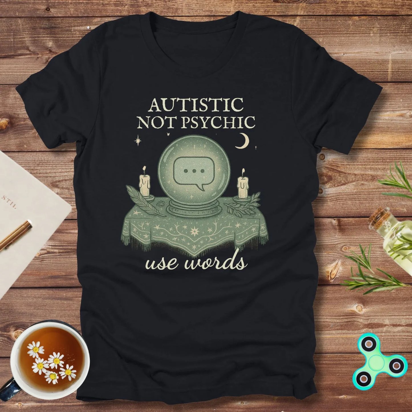 Autistic, Not Psychic