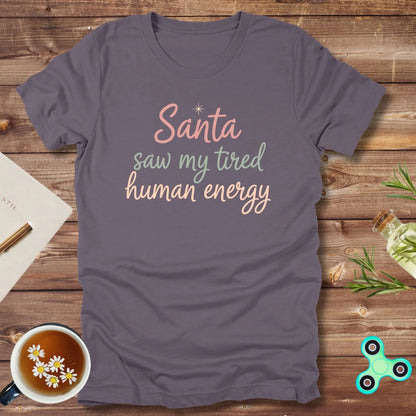 Santa Saw Tee